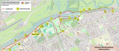 2025 Streckenverlauf HM kl